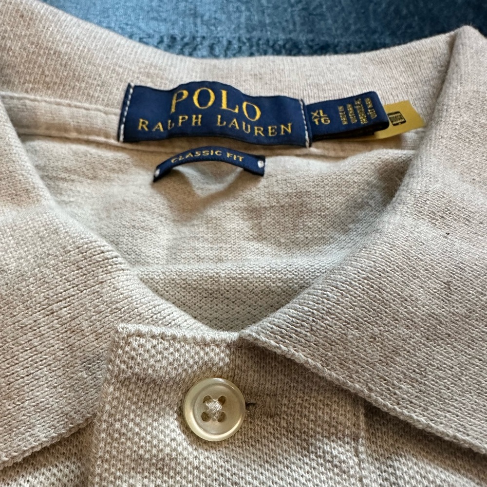 ๐ POLO RALPH LAUREN ๐ 100% Cotton Long sleeve polo shirt - Picture 2 of 5